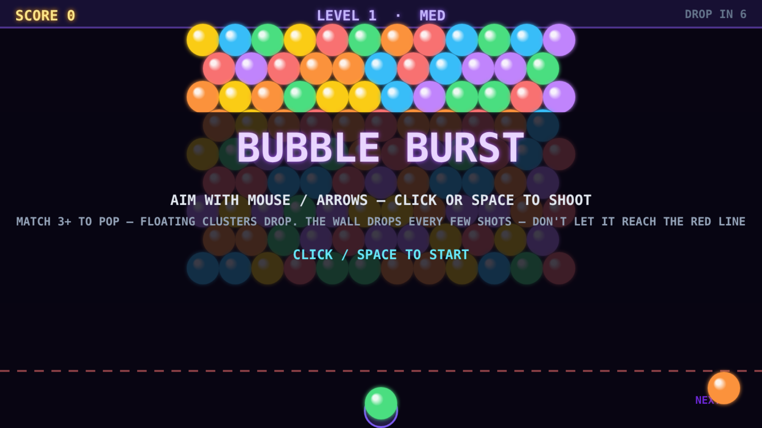 Bubble Burst screenshot