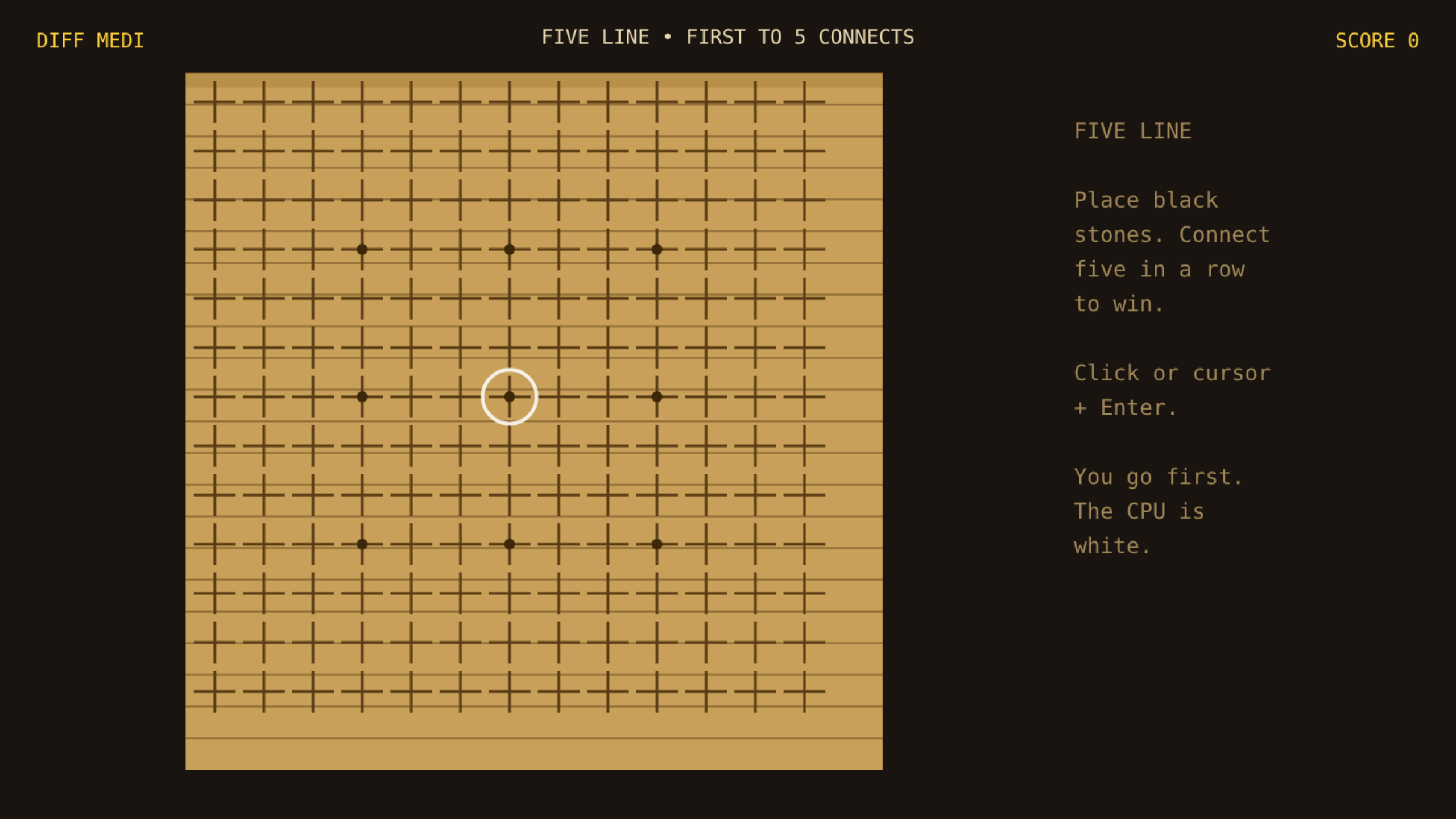 Five Line screenshot