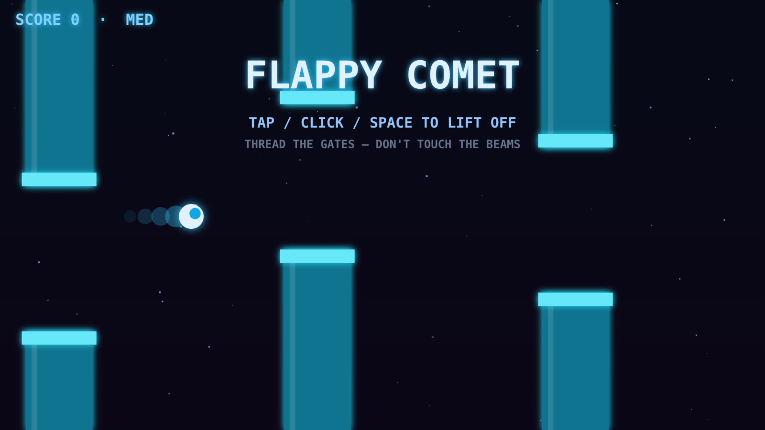 Flappy Comet screenshot