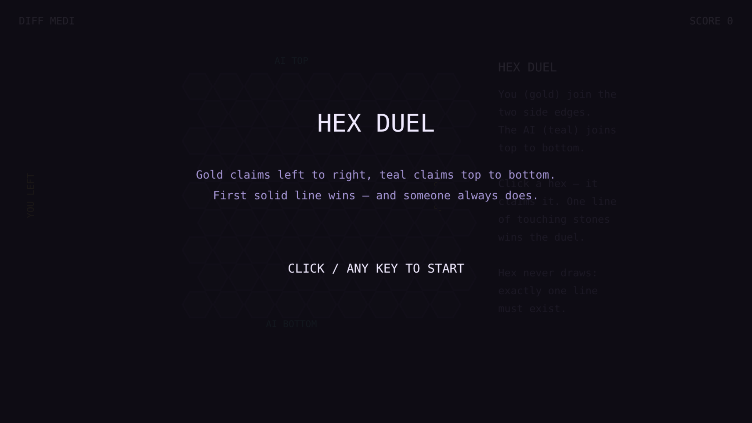 Hex Duel screenshot