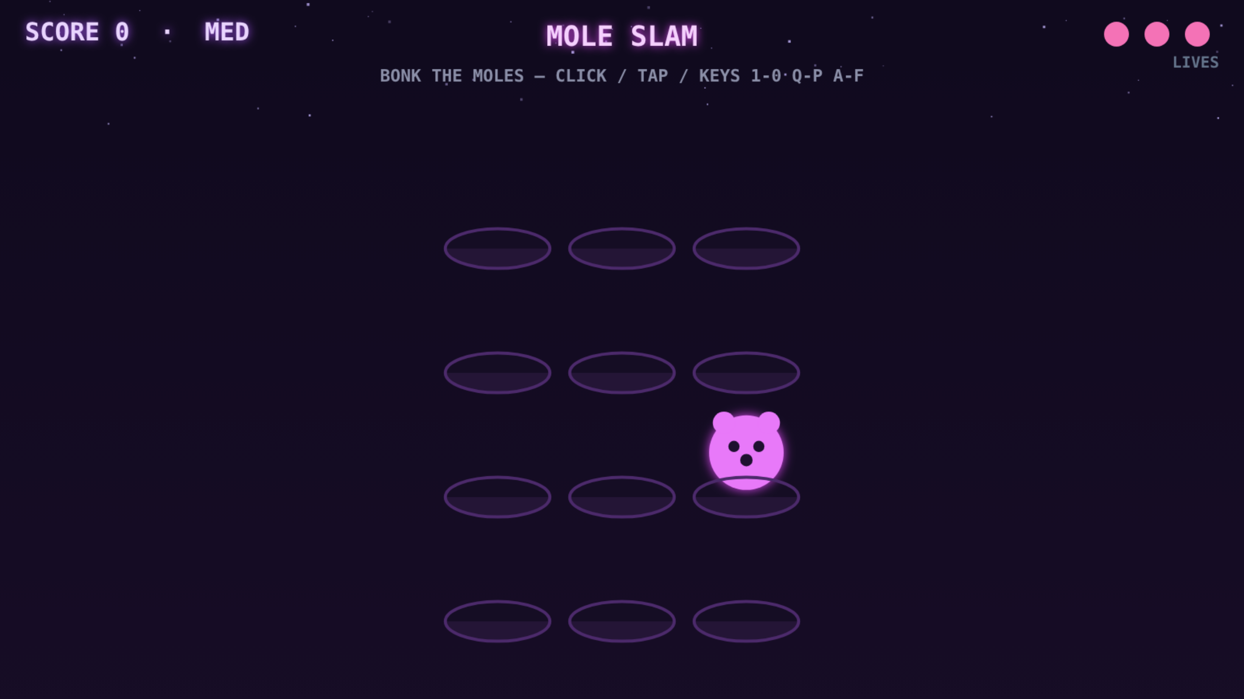 Mole Slam screenshot