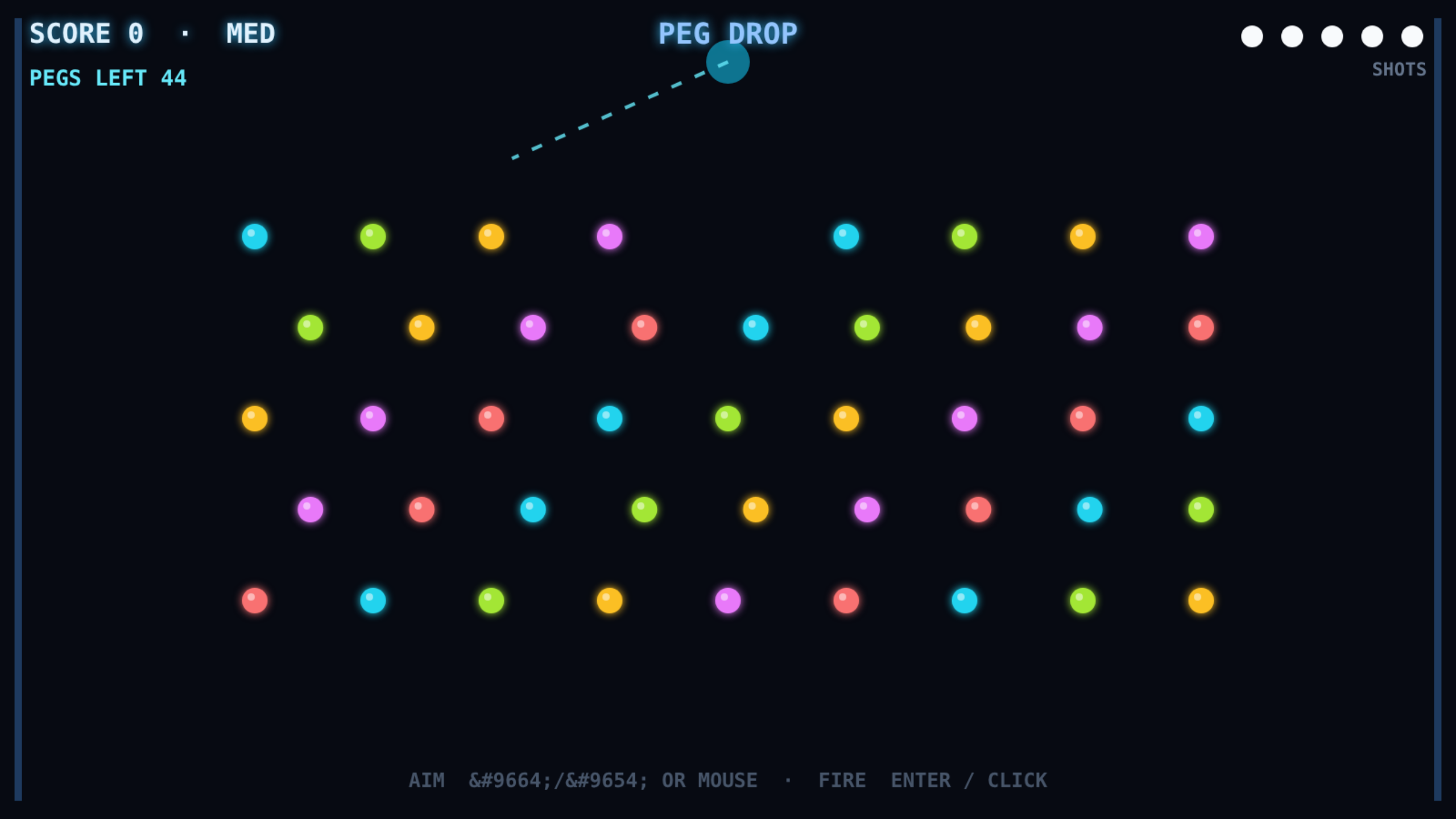 Peg Drop screenshot
