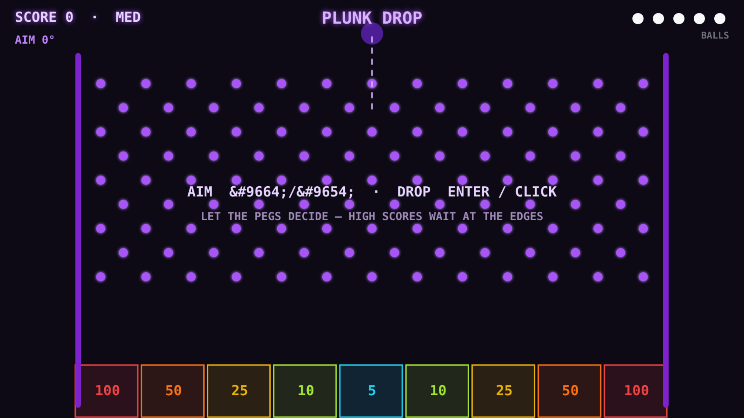Plunk Drop screenshot