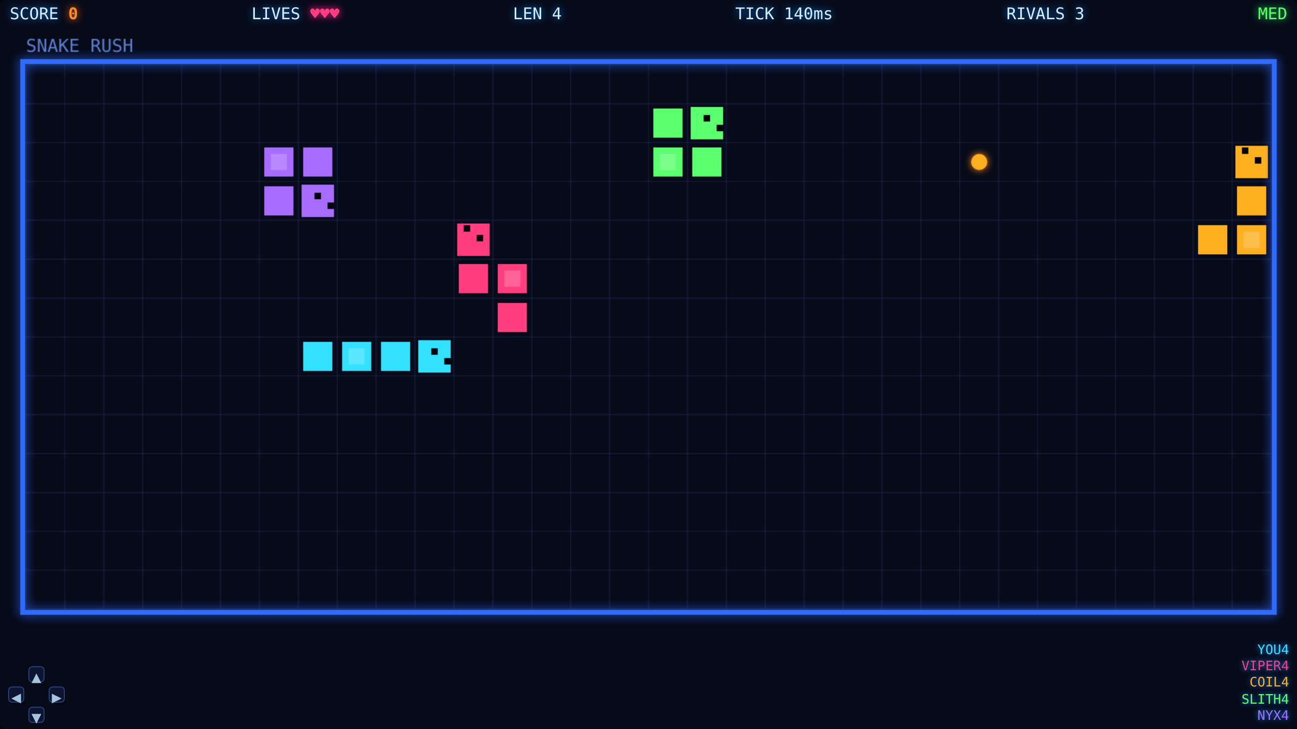 Snake Rush screenshot