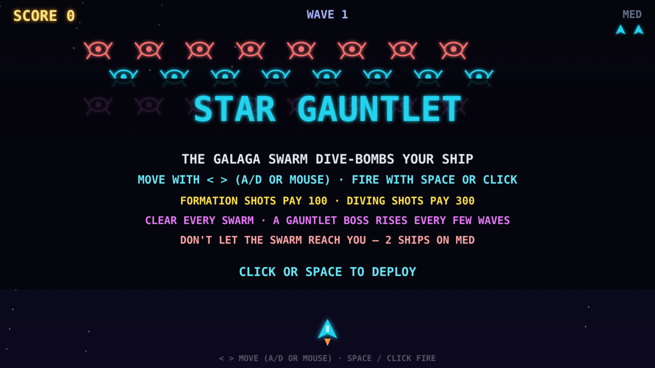 Star Gauntlet screenshot